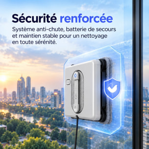 Robot Lave-vitres avec Station eziclean®Windobot S15 Station X
