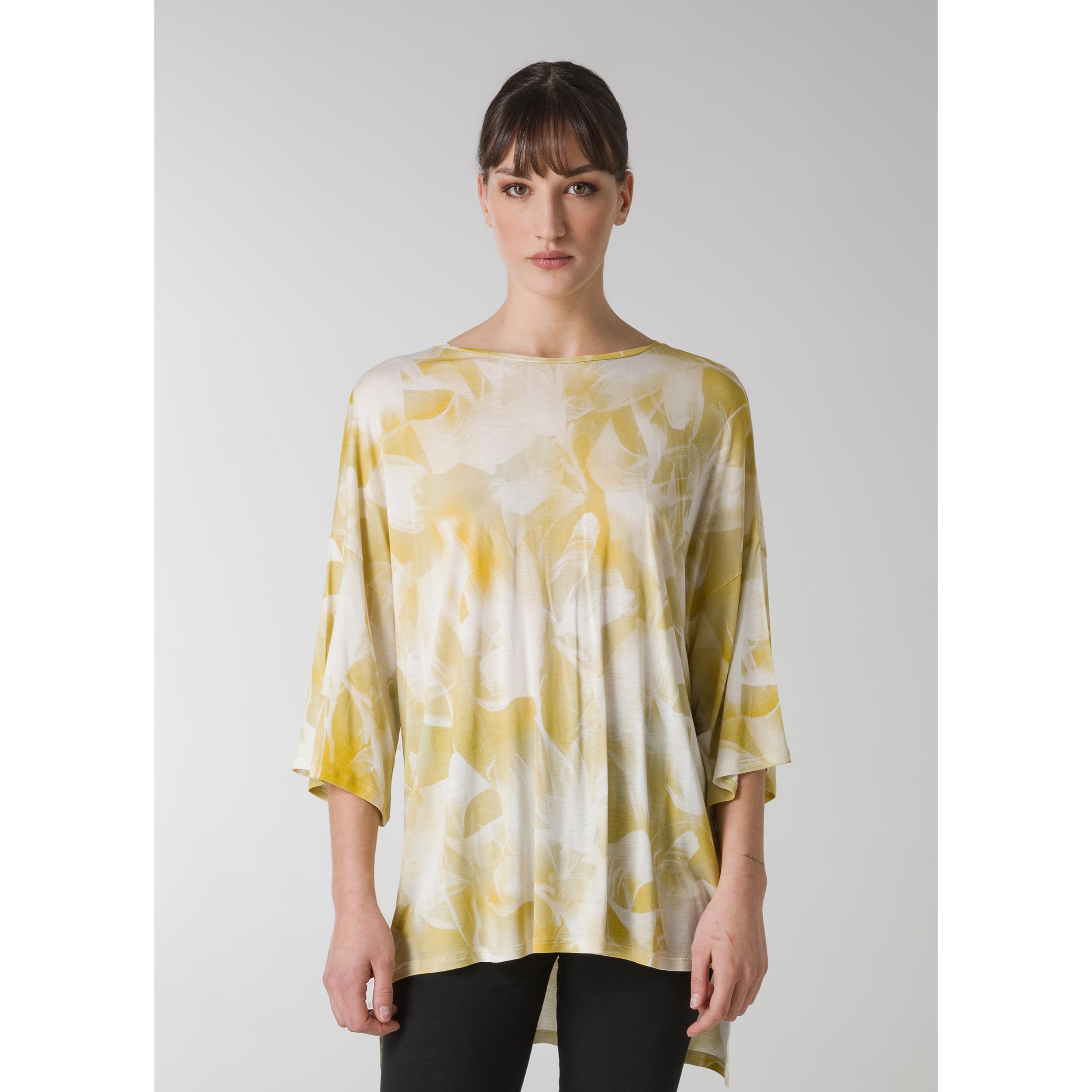 DEHA - T-shirt ALLOVER OVERSIZE T-SHIRT in Viscosa per donna