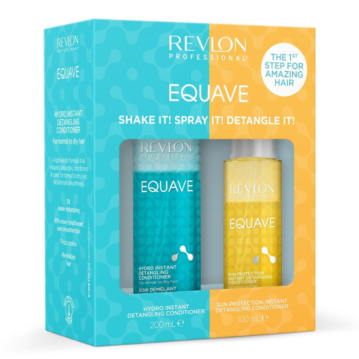 Equave - Coffret Soin Démêlant 200 ml et Spray Protection Solaire 100 ml