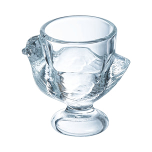 4 coquetiers Poule Le Verre Francais - Luminarc