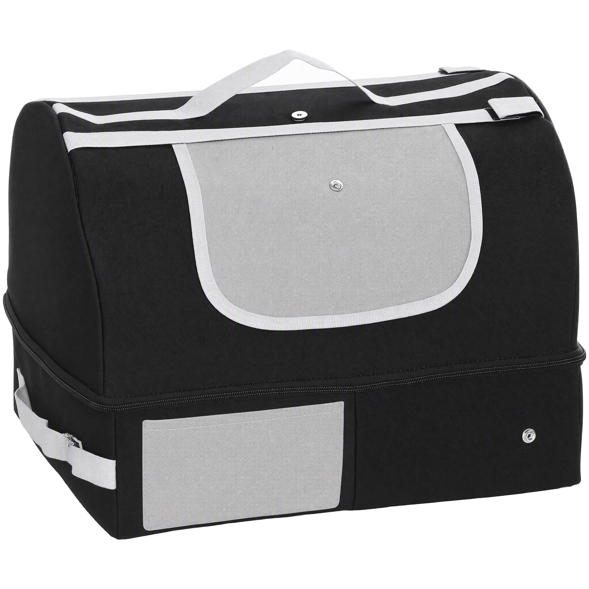 Litière voyage chat - bac à litière pliable portable imperméable zippé