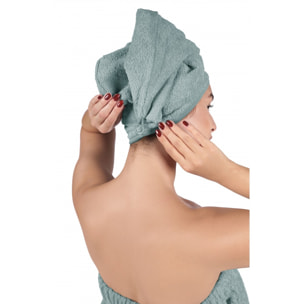 Set Paréo et serviette à cheveux