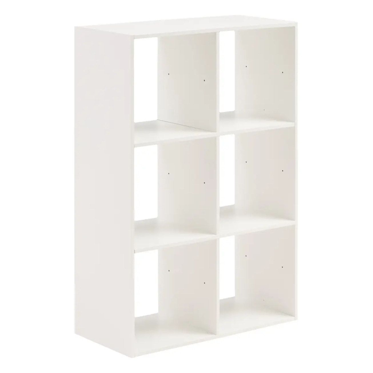 Étagère 6 cases "Mix N' Modul" blanc