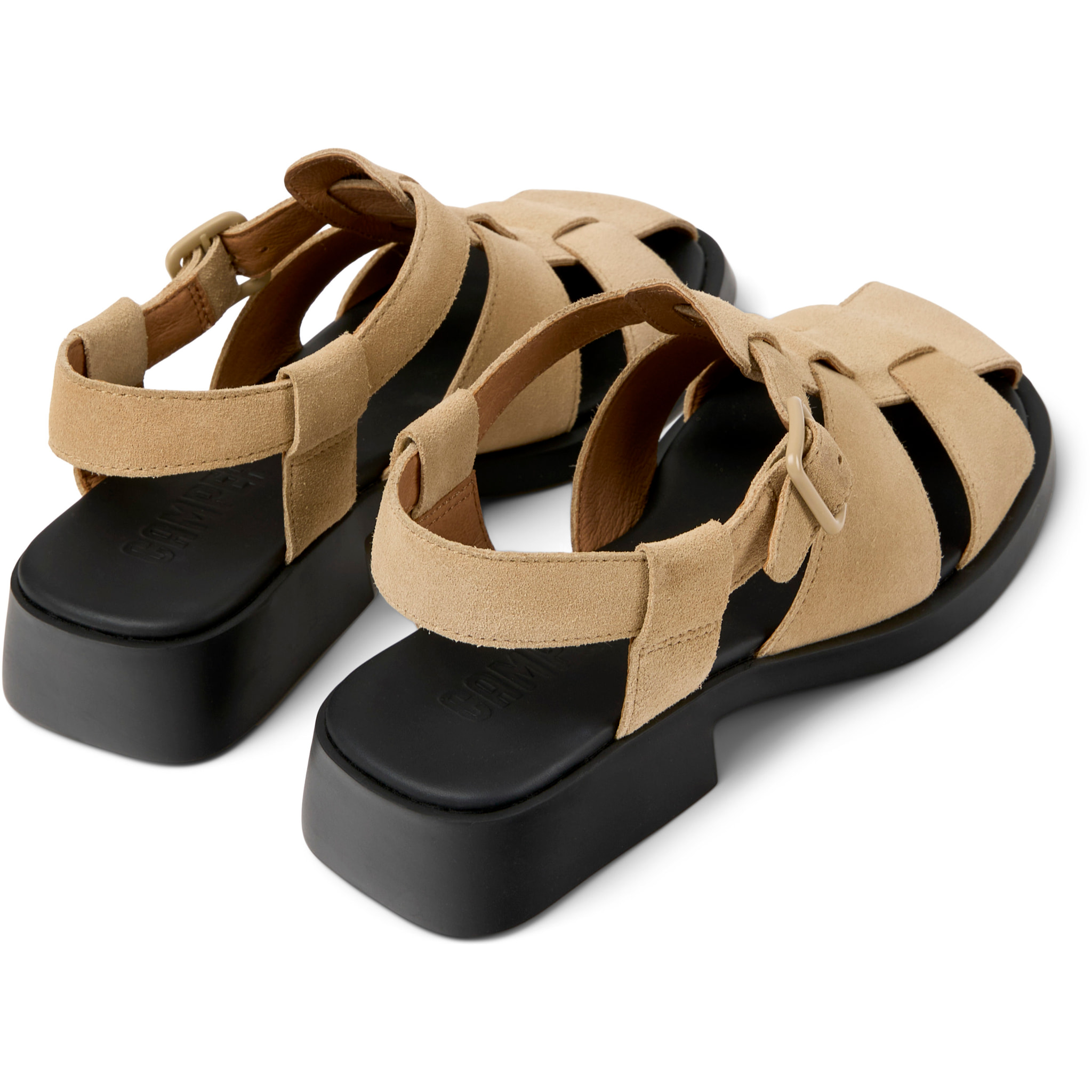 Sandalias - CAMPER Dana - Beige - Piel de ante