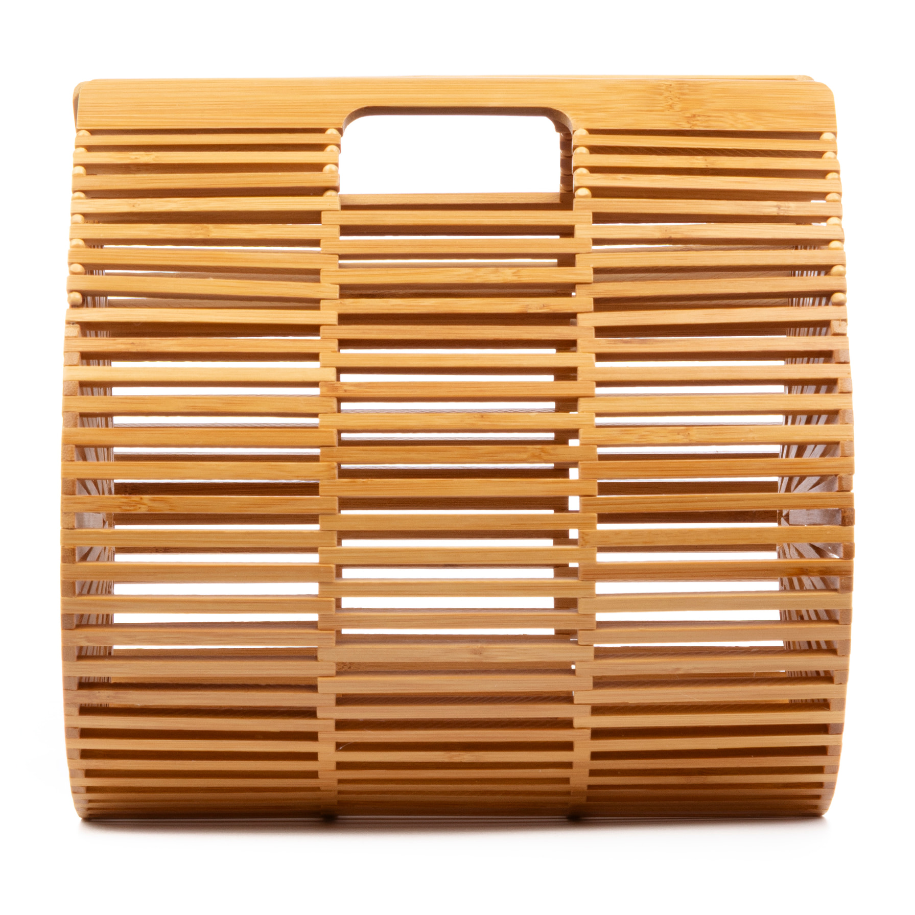 Zerfaliu bolso de mano de madera.