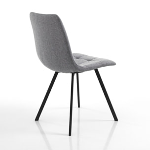 ORESTELUCHETTA set 4 sedie imbottita JANE GREY