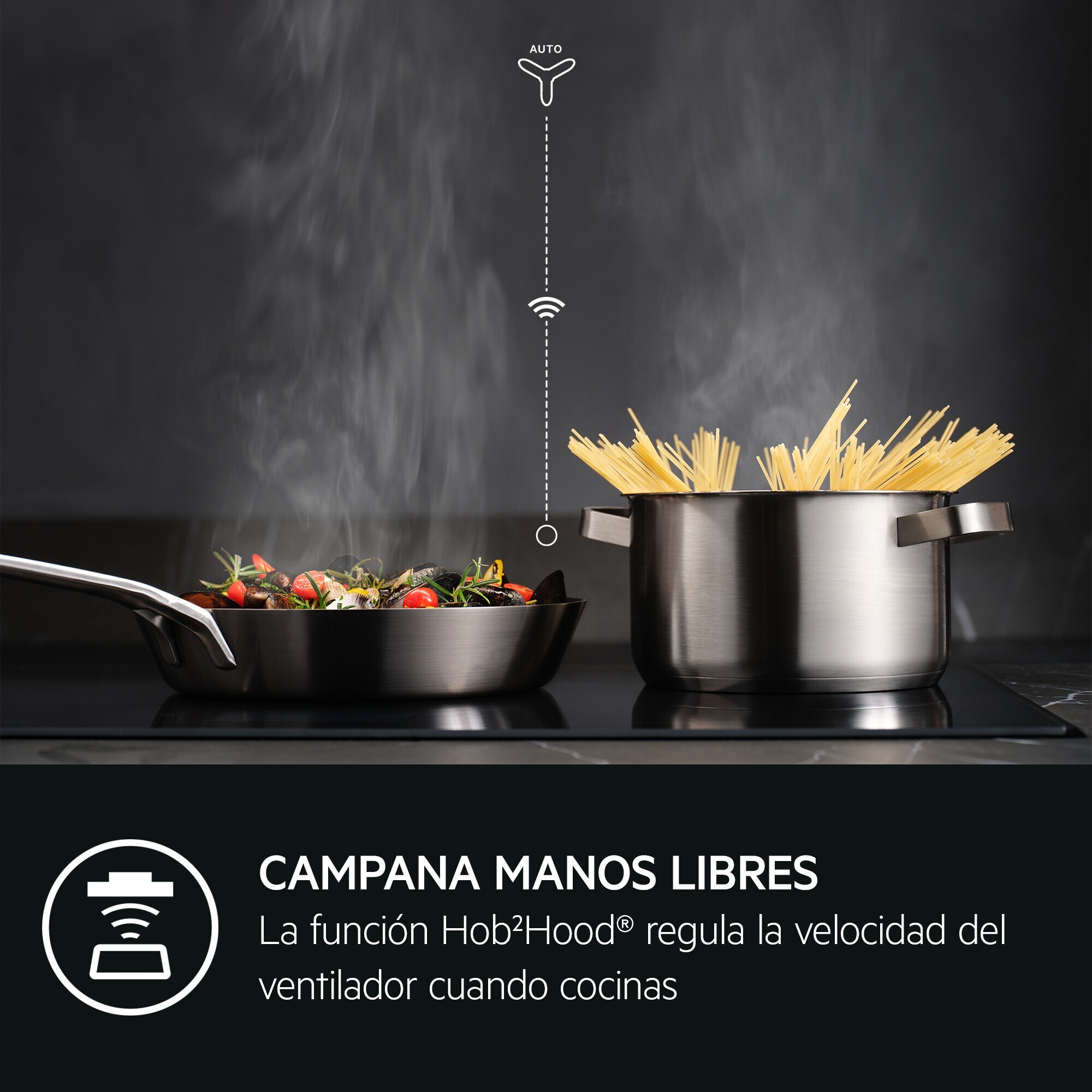 AEG Campana extractora extraíble Serie 7000 SilenceTech de 60 cm GDP866PB | Reacondicionado