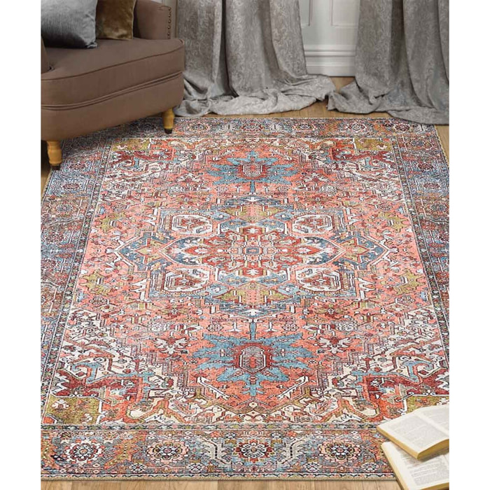 Tappeto Corridoio Ingresso Stile Persiano Multicolore