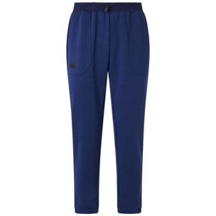Kappa - Pantaloni Uomo Blu - Gesso