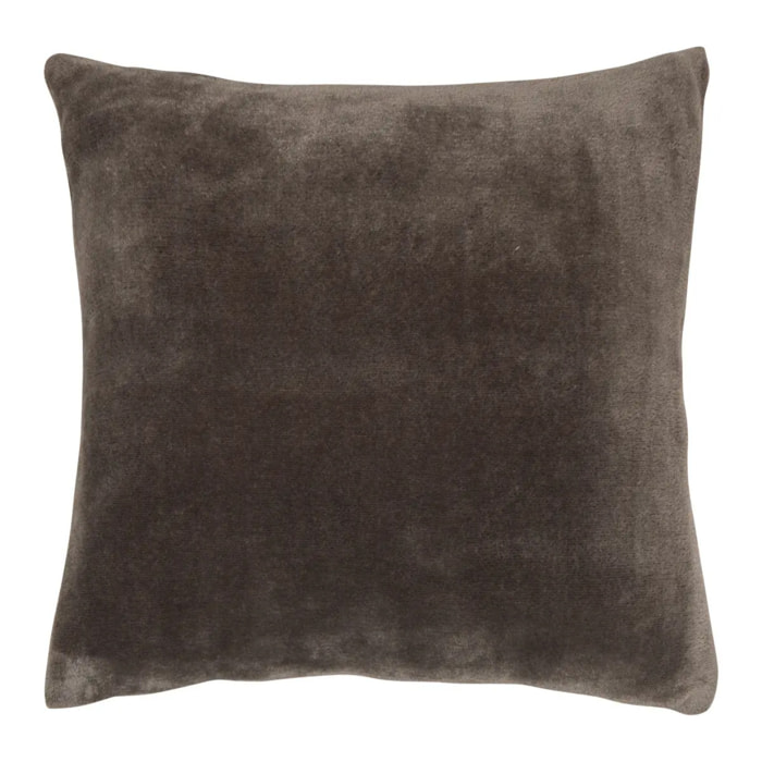 Coussin Ollis gris foncé 38x38cm