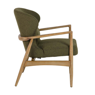 Butaca Madera Fresco Verde 71x73x74 Cm