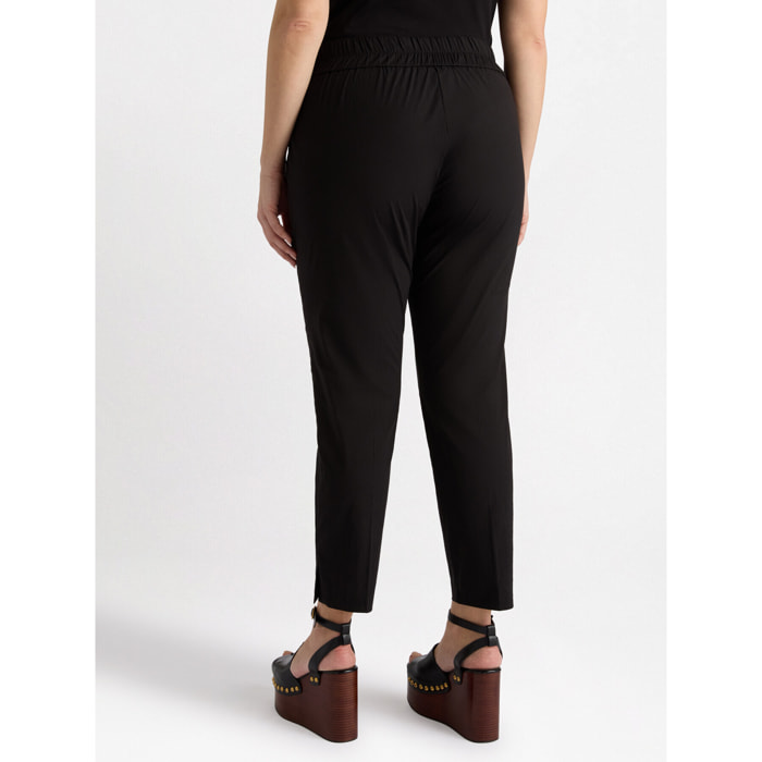 Fiorella Rubino - Pantalón New York de algodón - Negro