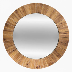 Miroir "Pamela" en bois D83cm
