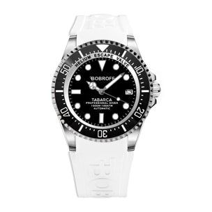 Reloj Bobroff BF0001-BFSTB Hombre Analogico Automatico con Correa de Silicona