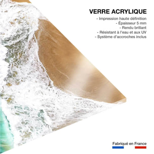 Tableau mer et plage magie de l'ocean  Tableau plexiglas