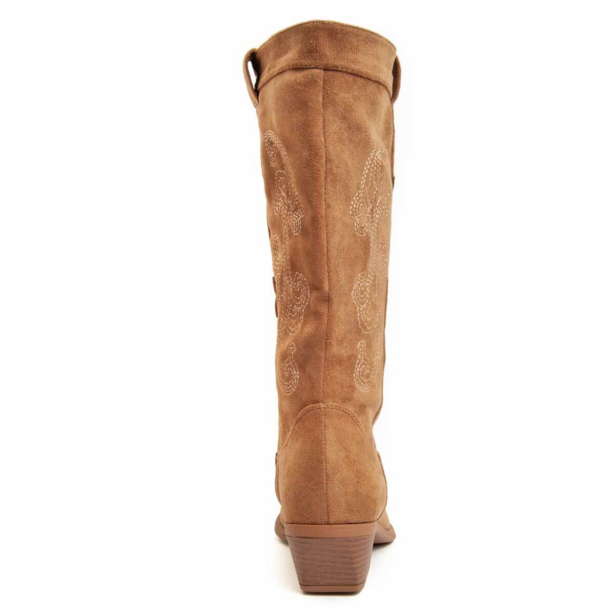 Bota Cowboy De Tacón Para Mujer