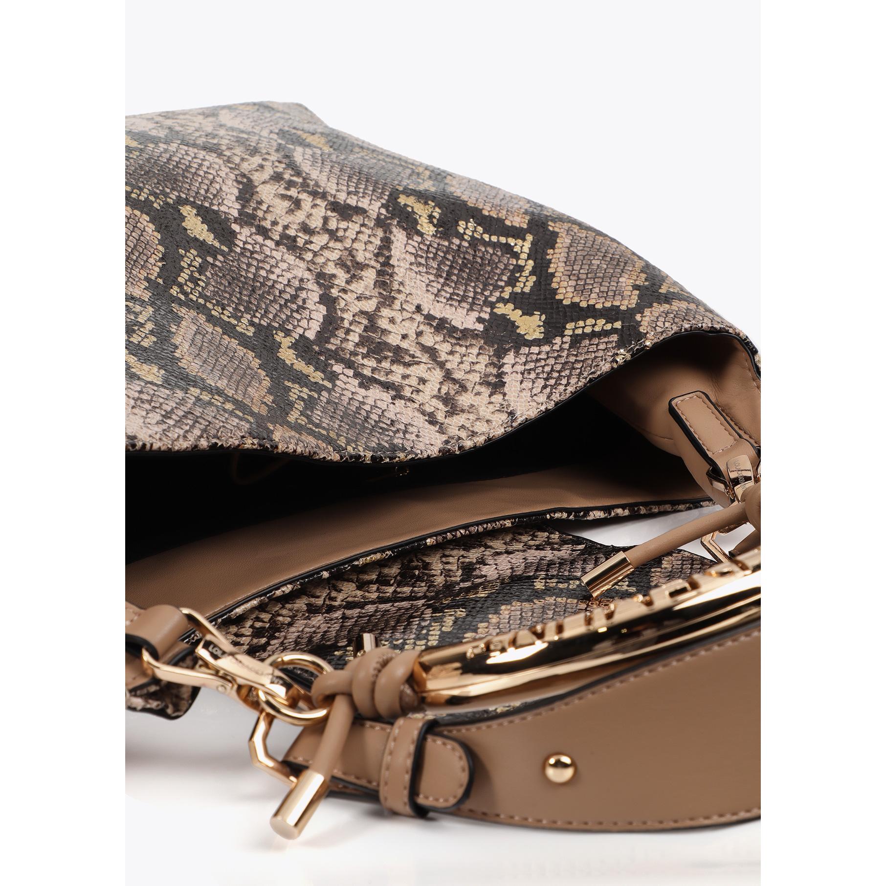 Borsa Shopper con Manico Metallico