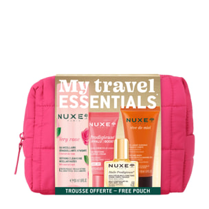 My Travel Essentials - Trousse Voyage  Eau micellaire Démaquillante Apaisante 50 ml + 3 Produits