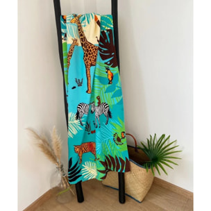 Serviette de plage microfibre Savana 70x140 250 g/m²