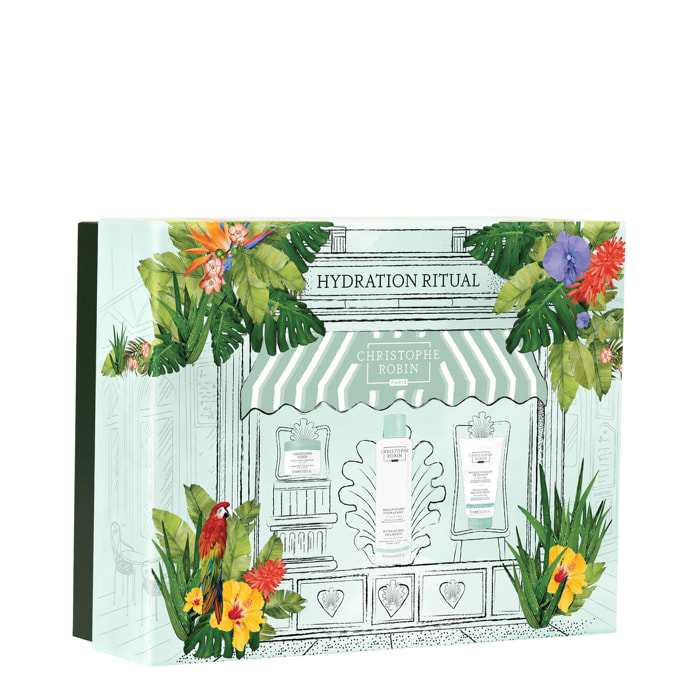 Le rituel Hydratant - Coffret Shampooing Hydratant à l’aloe Vera + 2 Produits