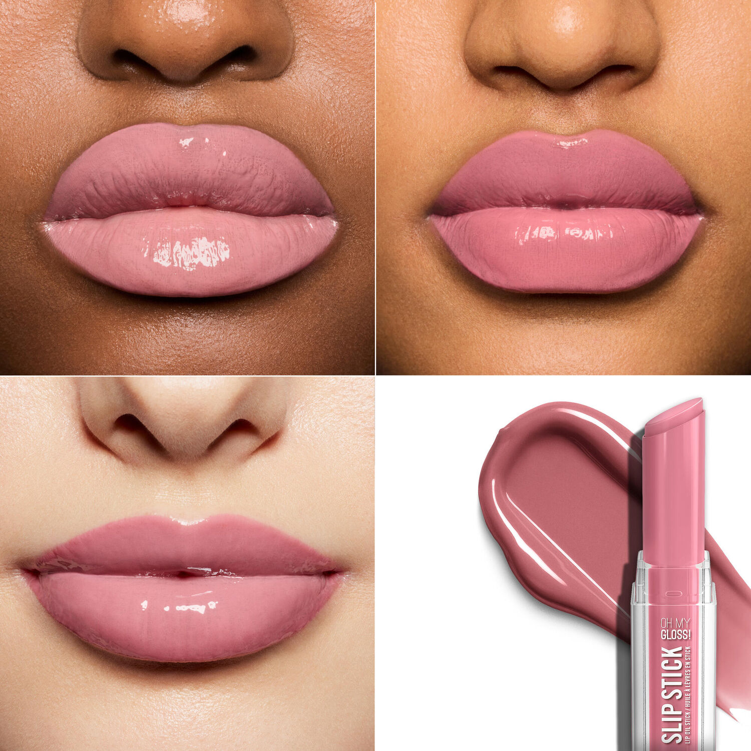 Oh My Gloss! Slip Stick - Huile à Lèvres en Stick Brillance Miroir