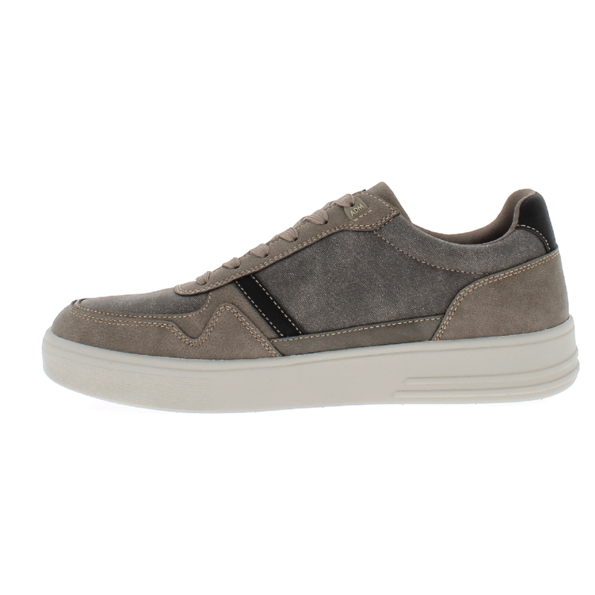 Armata di Mare Scarpe Uomo Sneakers Basse Stringate con Soletta Rimovibile in Memory Foam AMU W24M608 Taupe