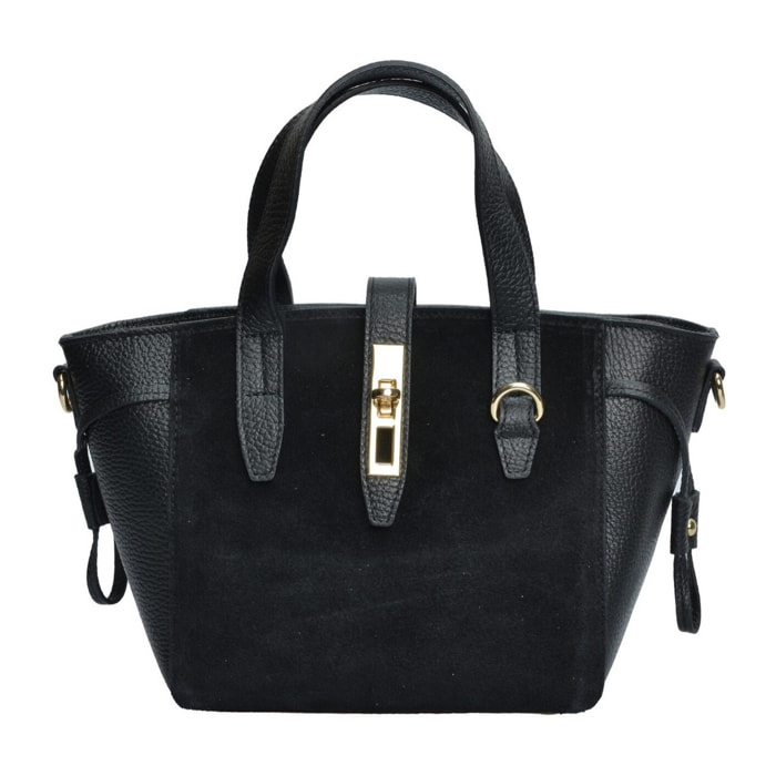 Borsa a mano Isabella Rhea Nero