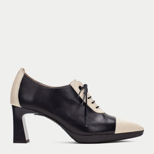 Derby Ankara Negro milk 7 cm