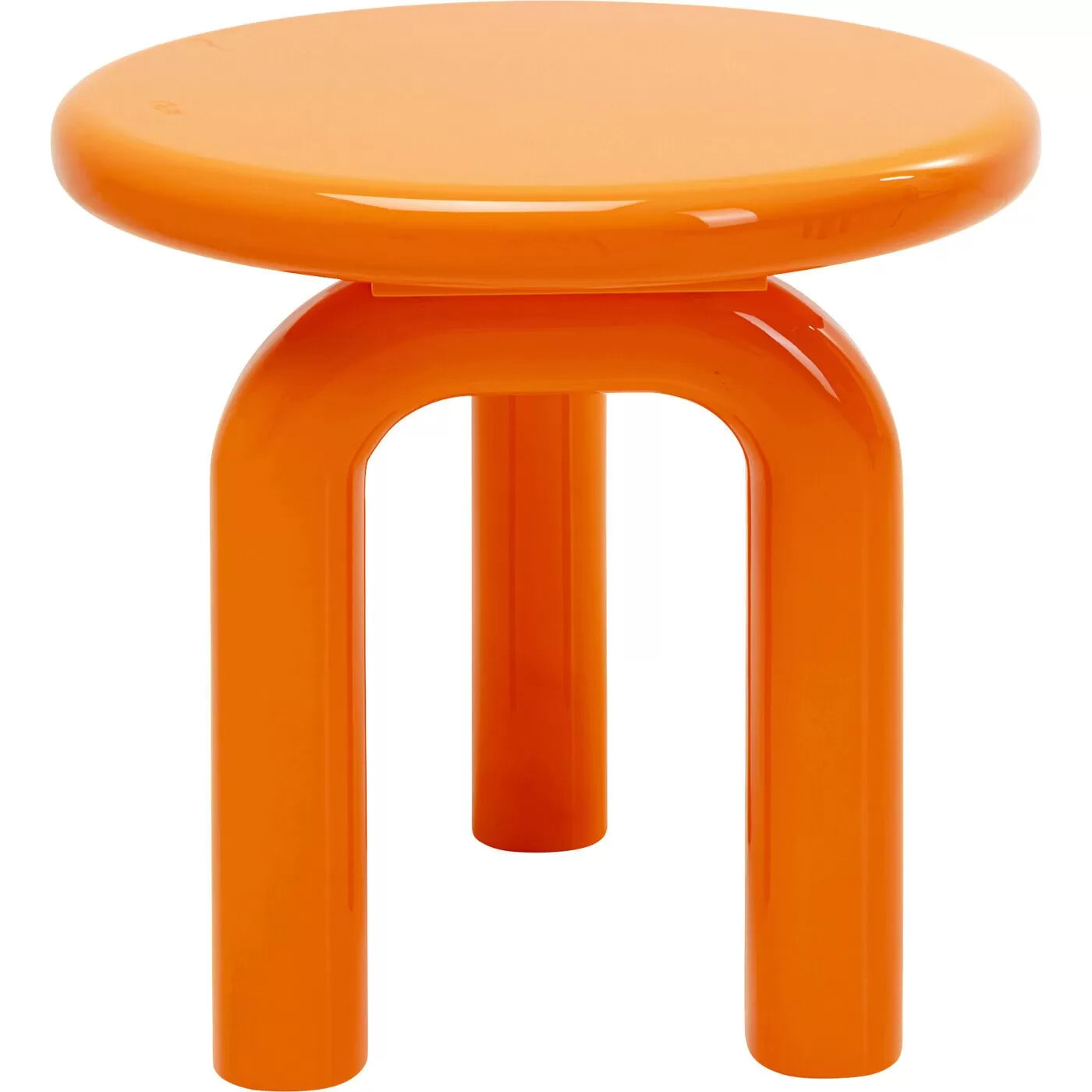 Table d'appoint Eliano 50cm orange Kare Design