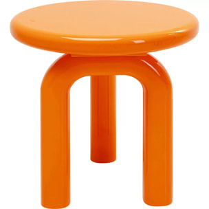 Table d'appoint Eliano 50cm orange Kare Design