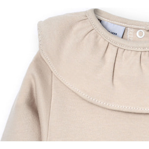 Body bebé manga larga cuello volante