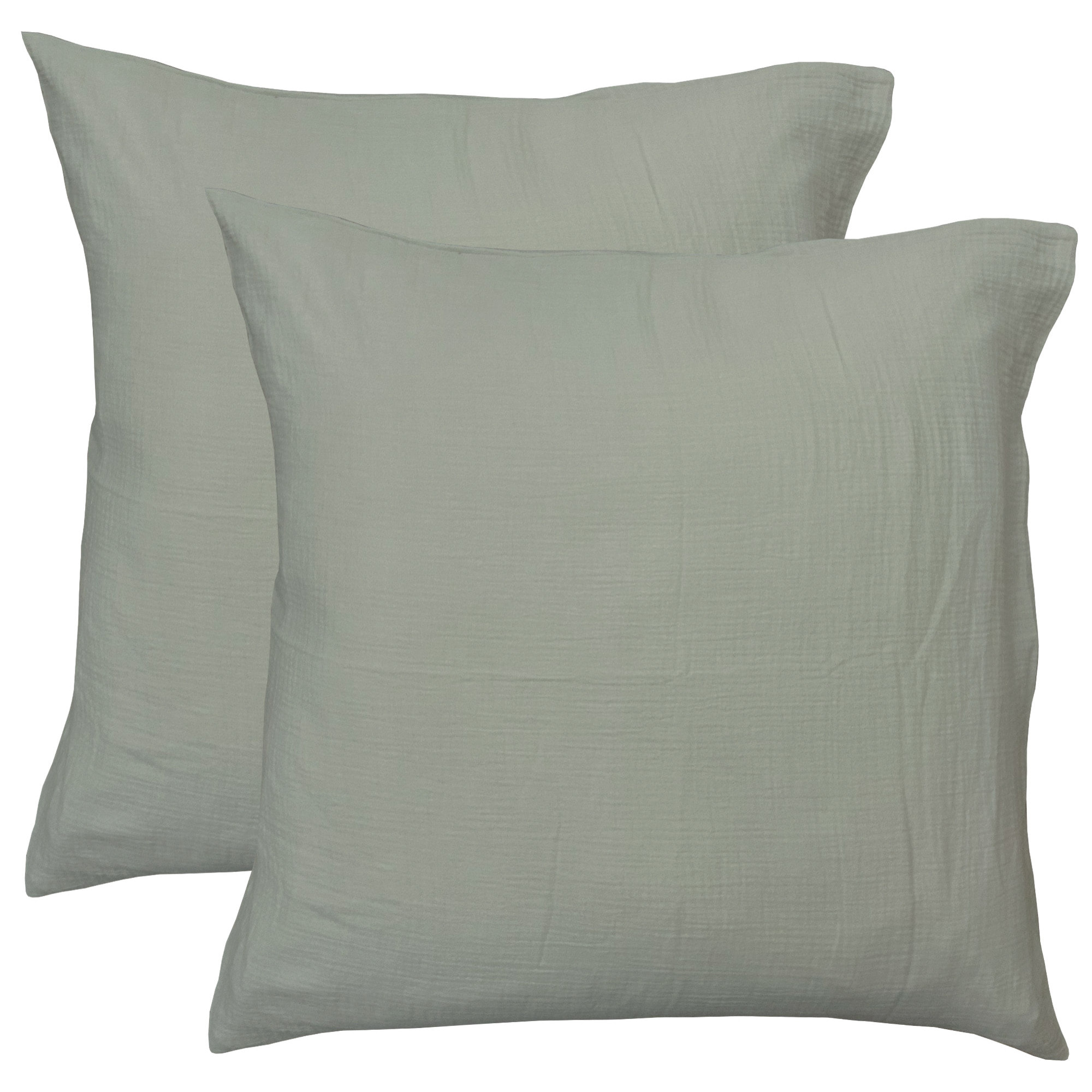 Parure de lit unie en coton, GAZE DE COTON