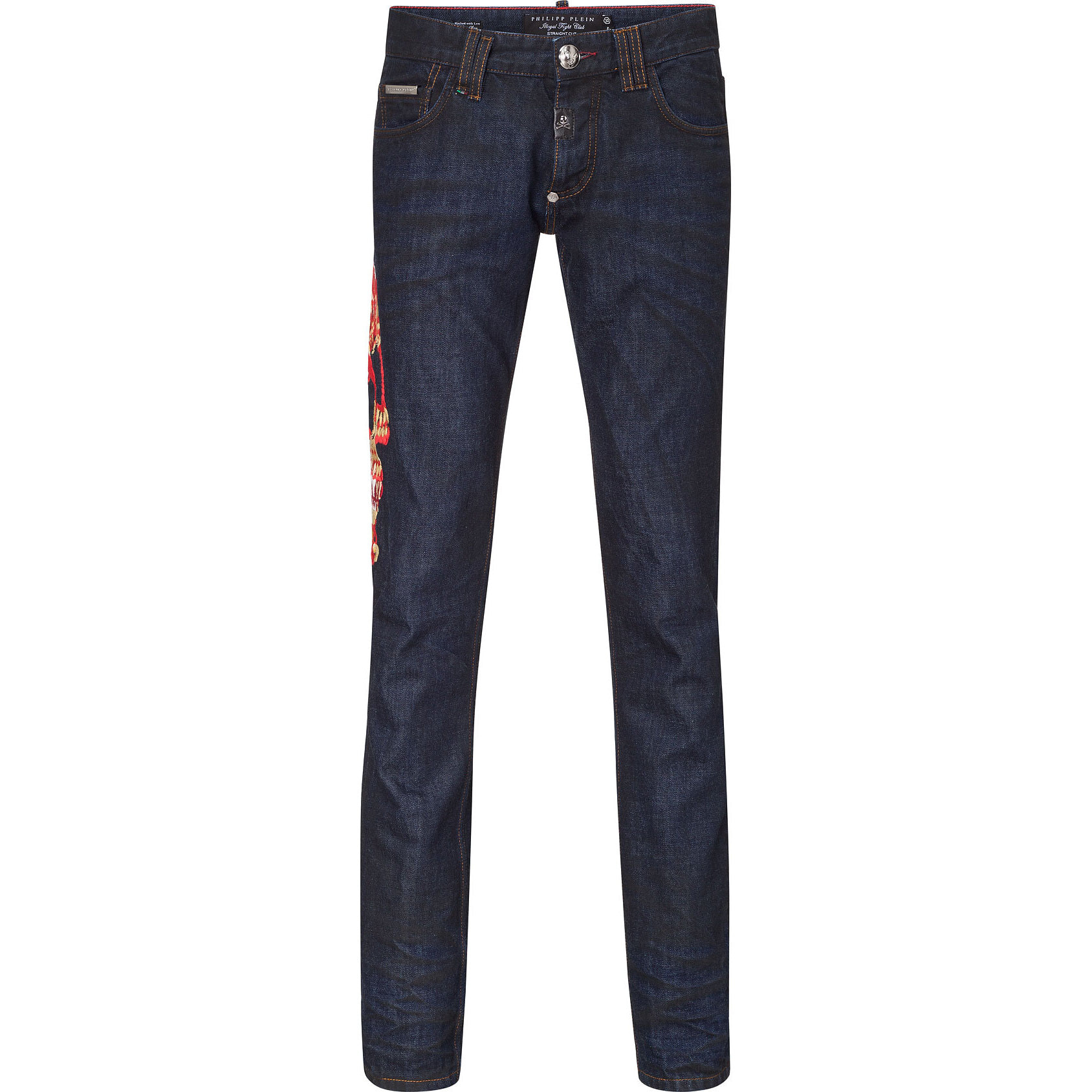 PHILIPP PLEIN straight cut "blue blue"