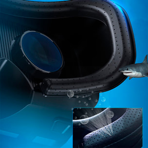 Gafas de realidad virtual G04EA. Vista panorámica 360º. Compatibles con IOS, Android y HarmonyOS.