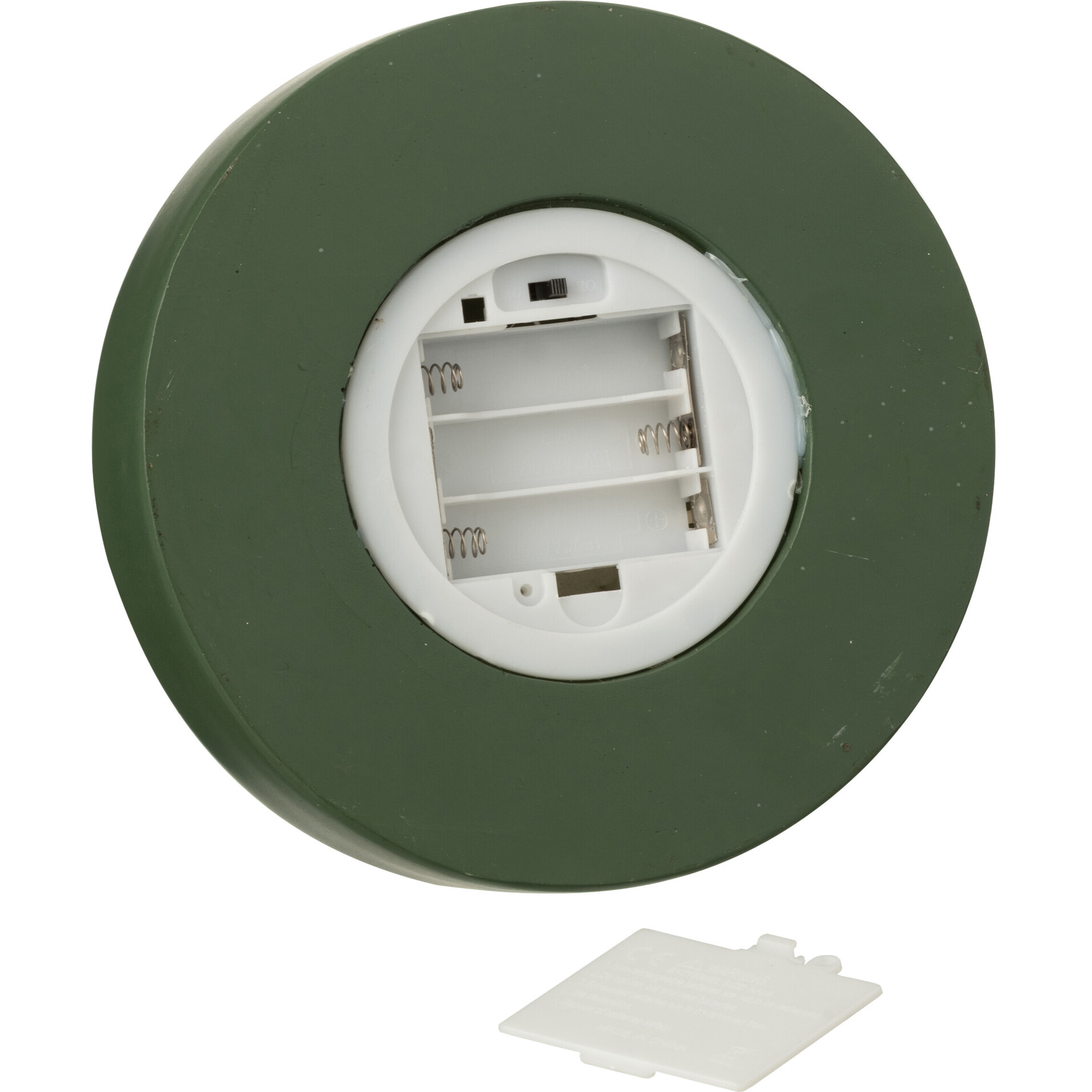 J-Line décoration Cloche Casse-Noisette  + Arbre + Cadeaux - polyrésine - rouge/vert foncé - LED