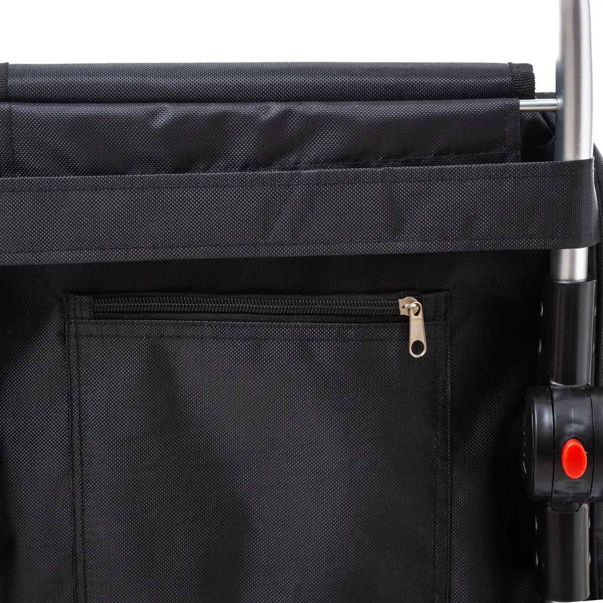 Chariot de course pliable 2 roues "Modern Color" noir
