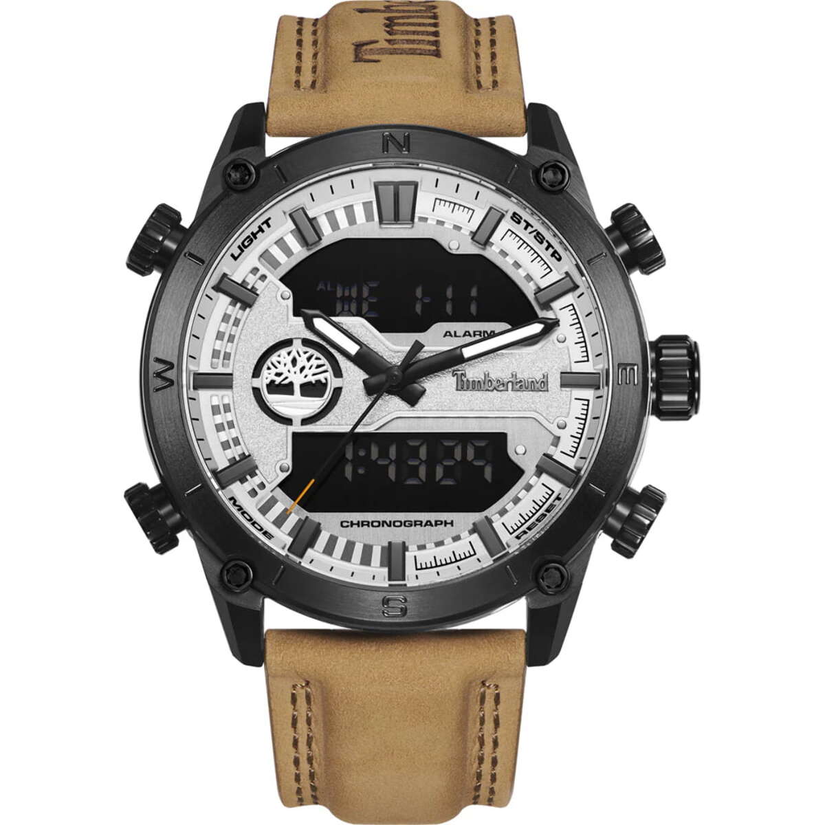 Reloj Timberland TDWGP2201903 Hombre Analogico/digital Cuarzo con Correa de Cuero