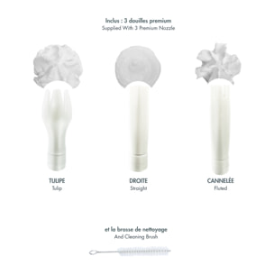 Siphon professionnel inox GOBEL - cuve inox - tête inox - 1L