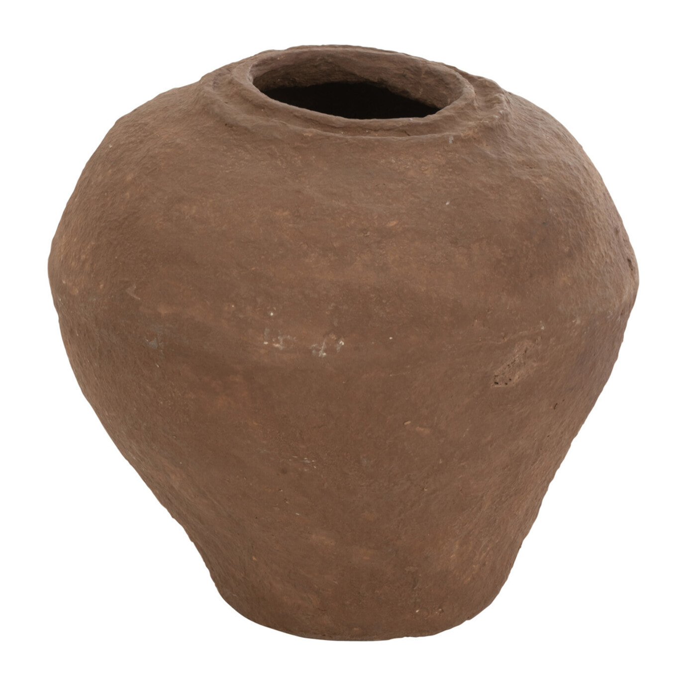 J-Line vase - papier maché - brun - small - Ø 44 cm