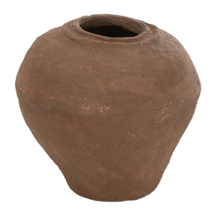 J-Line vase - papier maché - brun - small - Ø 44 cm