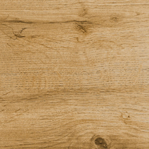 Tavolo allungabile 130x90/234 cm Karida Quercia Natura telaio Bianco