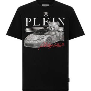 PHILIPP PLEIN Camiseta de cuello redondo y manga corta TEDDY
