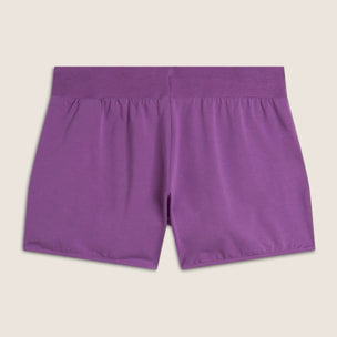 Pantaloncini shorts da donna con morbida vita in costina