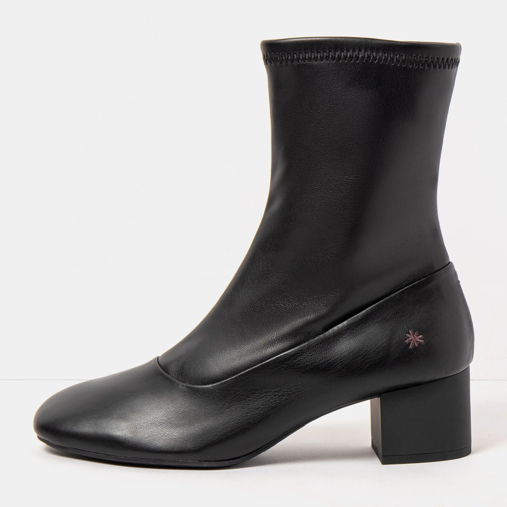Botines con tacón 2143 NAPPA GIO BLACK/ MURAT color Black