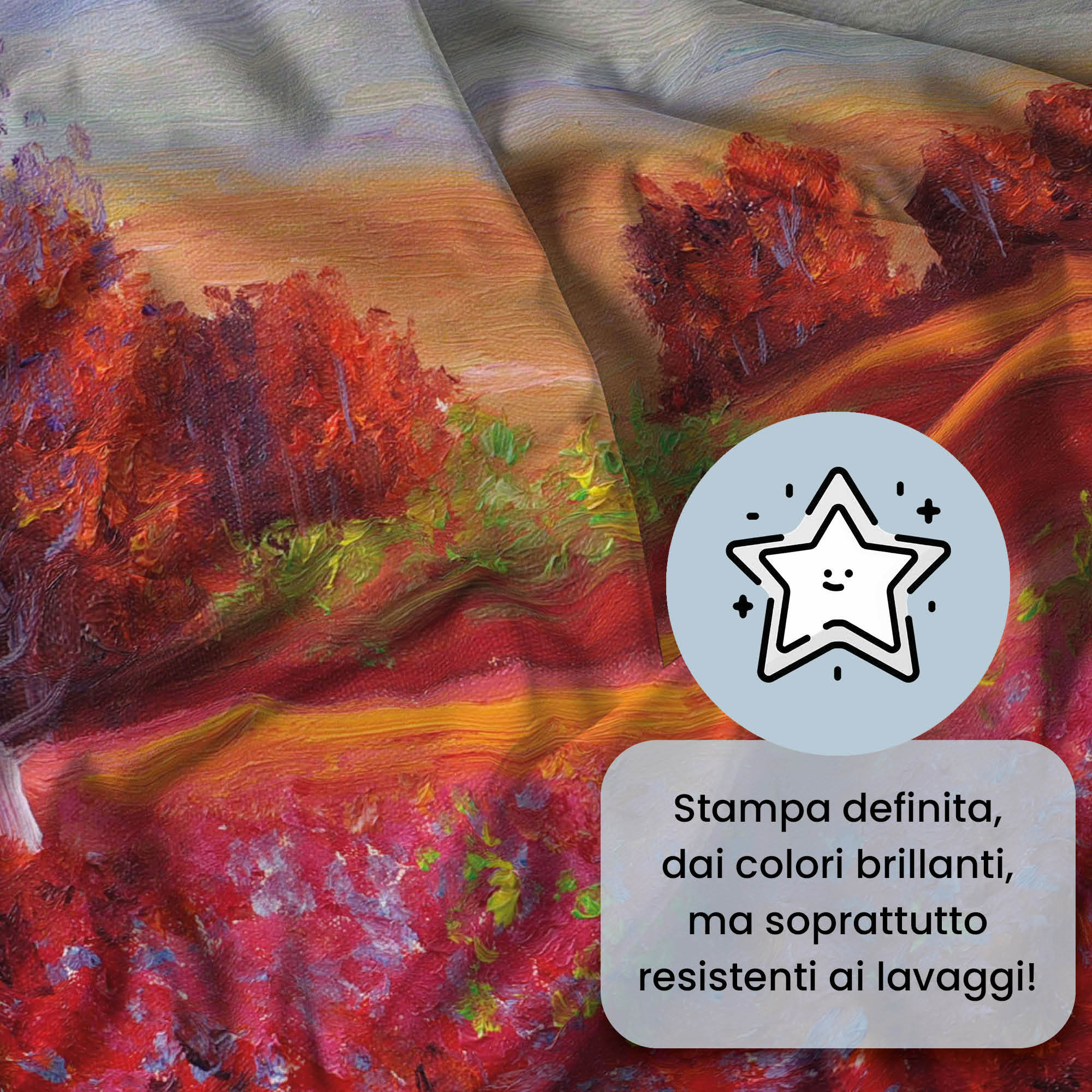 PARURE LETTO SOGNI D'AUTORE, Stampa Digitale, 100% Cotone - 21