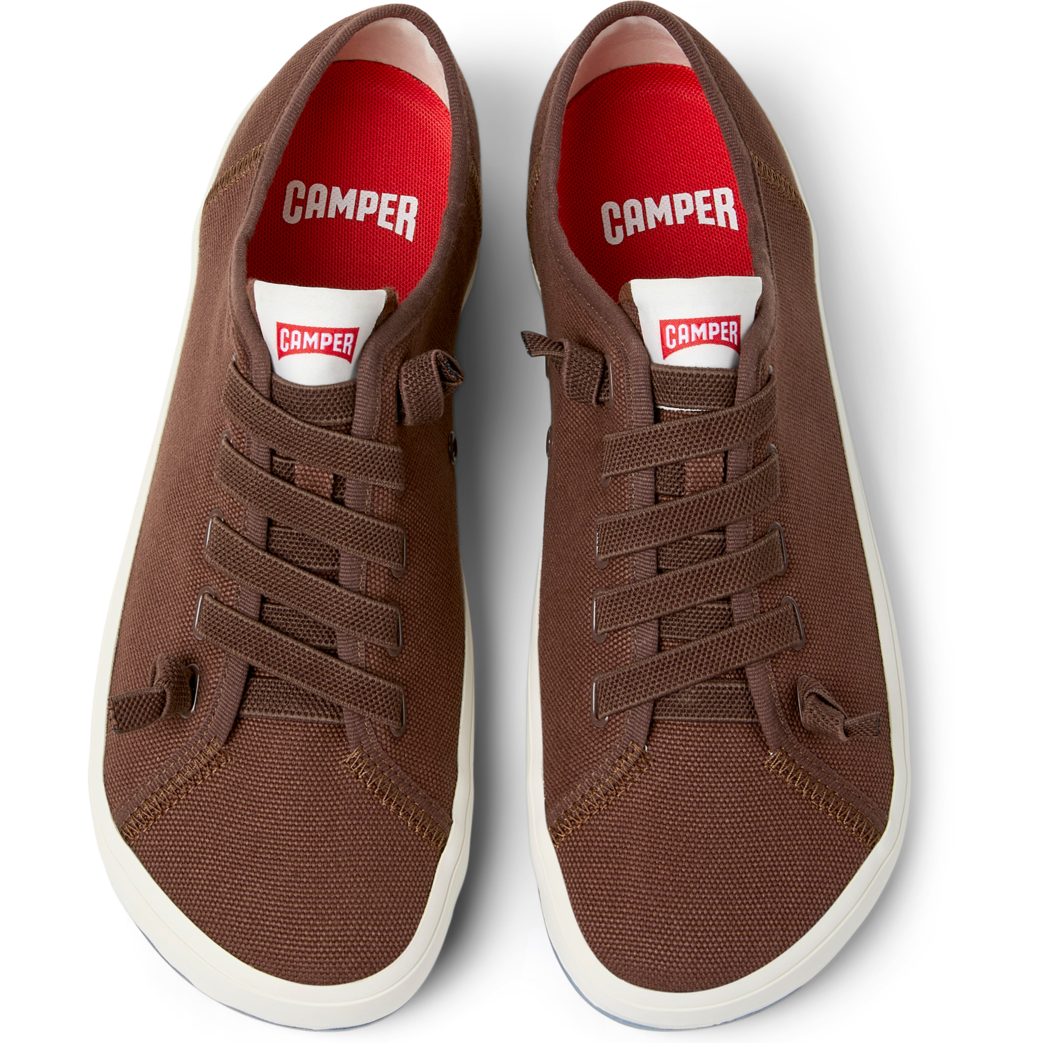 Sneakers - CAMPER Peu Rambla II - Marrone - Tessile naturale