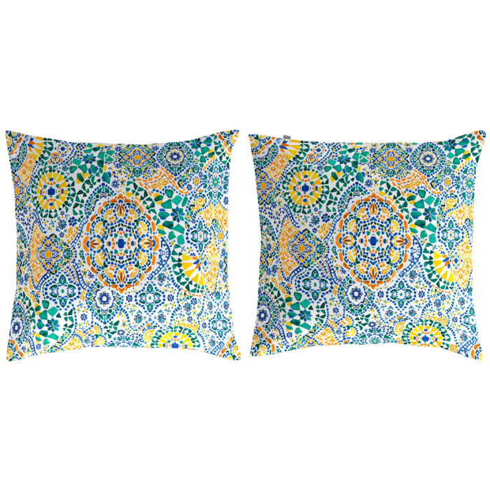 2 Fundas de almohada 100% algodón ENNA A - 65x65 cm