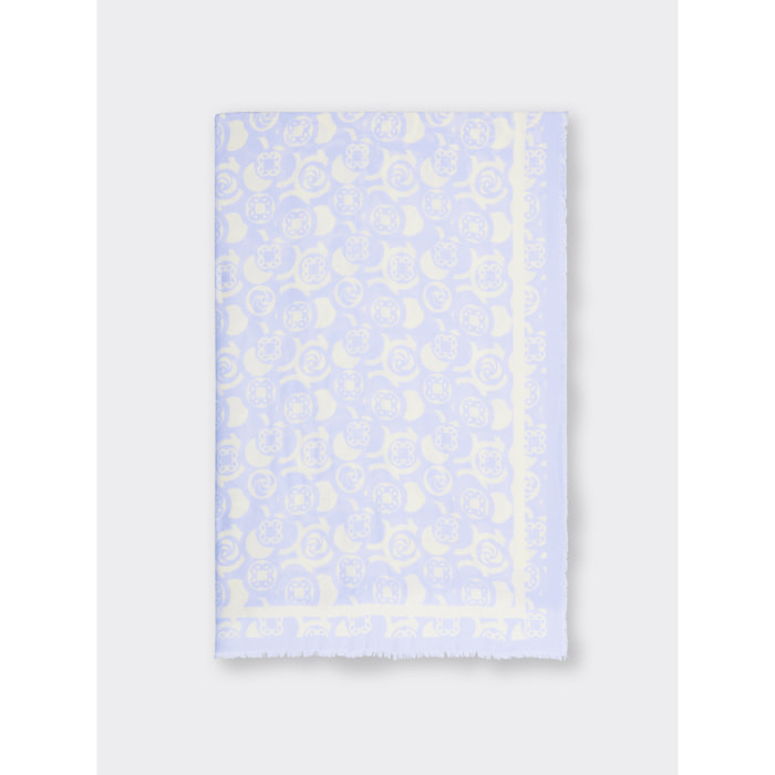 Elena Mirò - Bufanda en modal estampado - Violeta