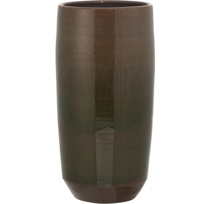 J-Line vase Bord - céramique - vert - large - Ø 27 cm