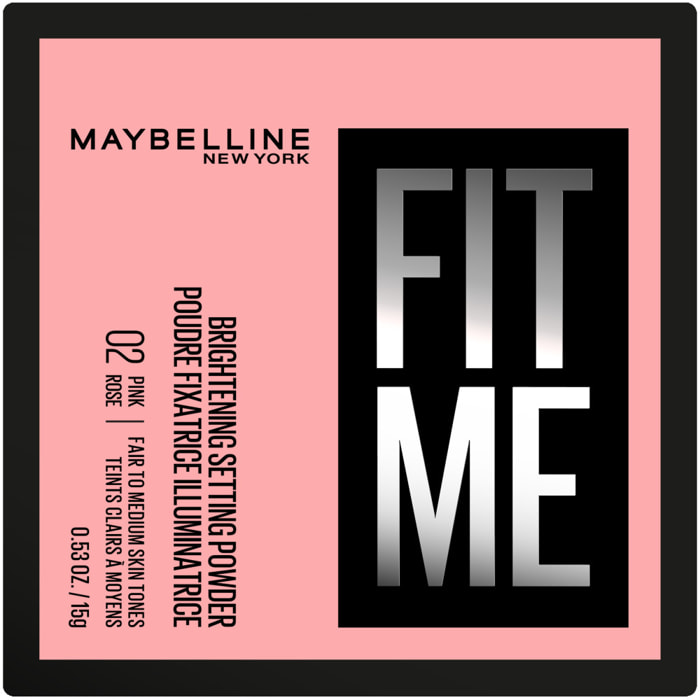 Maybelline New York Fit Me Loose Powder Brightening Pink